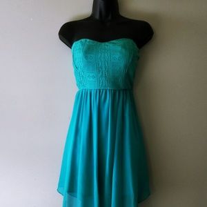 Teal Green Womens Summer Dress Size Small